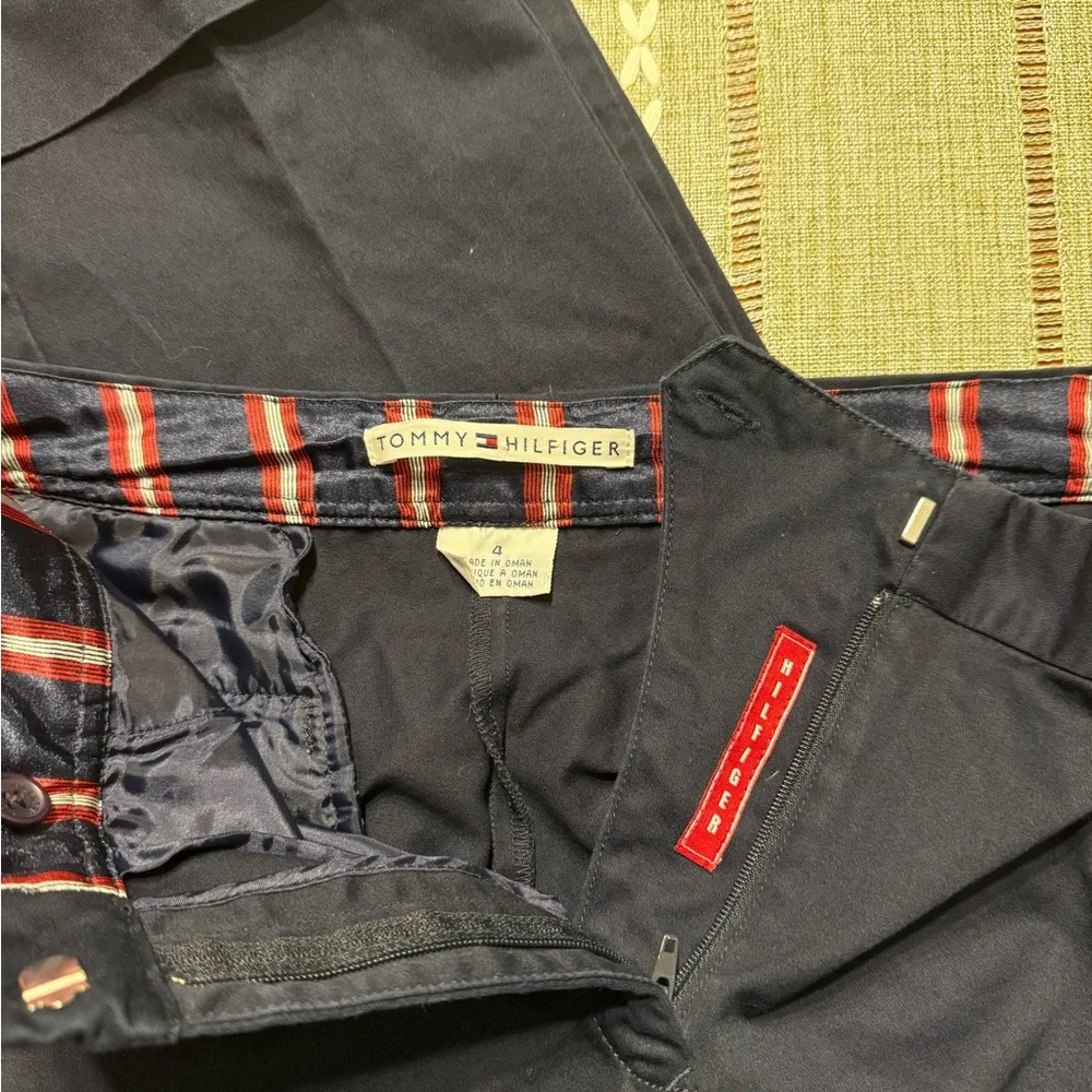 Tommy Hilfiger Women’s Blue Classic Chino Pants | Size 4 - Picture 2 of 5